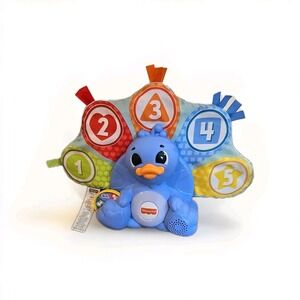 Fisher-Price Linkimals Counting & Colors Peacock Interactive Learning Toy Read